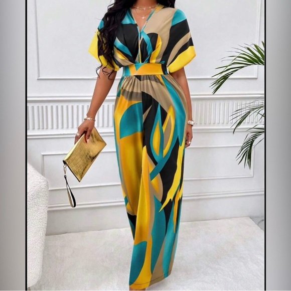 Multicolor Romper - Picture 1 of 3